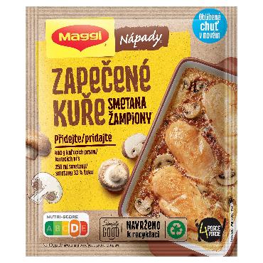 Maggi pečen piščanec z gobami v kremi 30 g