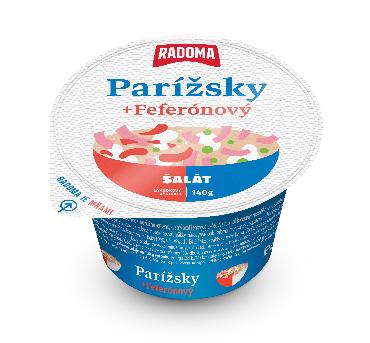 Delikatesna solata Pariz + Pepperoni 140g