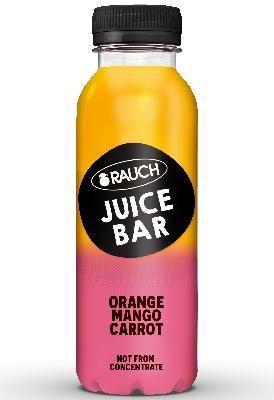 Napitek JuiceBar mango-pomaranča-korenček Rauch 330ml PET