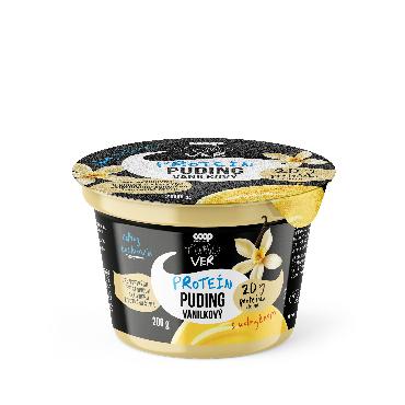 COOP beljakovinski puding vanilija 200g TV