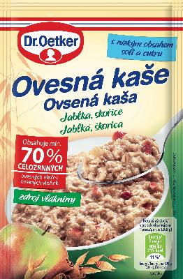 Ovsena kaša z jabolkom in cimetom 58 g