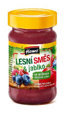 Mešanica za gozdno marmelado z zmanjšano vsebnostjo sladkorja DO 230 g