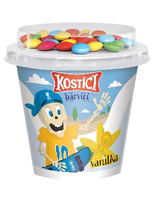 Jogurt Kostíci vanilijev čokoladni dražeji 109 g