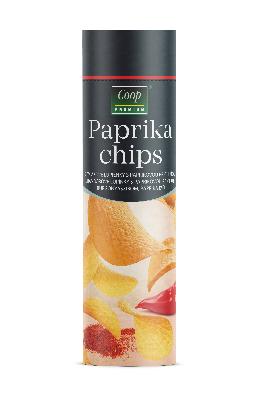 COOP Čips s papriko 100g Premium