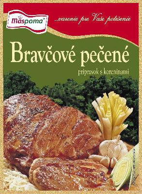 Priprava pečene svinjine z začimbami 30 g