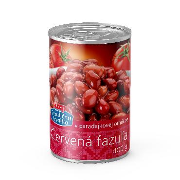 COOP Rdeči fižol v paradižnikovi omaki 400g TK