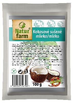 Kokosovo mleko v prahu Natur Farm 100 g
