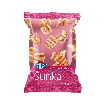COOP Krekerji s šunko 75g TK