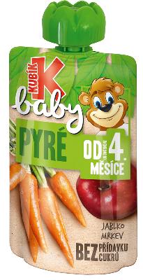 Otroška kocka jabolko-korenček 100g
