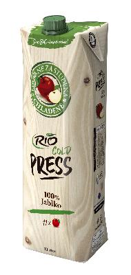 Rio hladno stiskan 100% jabolčni sok 1l