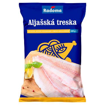 Fileti aljaške trske, globoko zamrznjeni 400 g