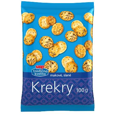 COOP Makovi krekerji 100g TK