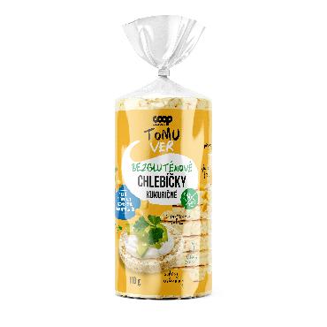 COOP koruzni kruh z morsko soljo 110 g TV