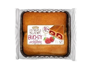 ZSS žemljice z jagodnim nadevom 180 g pakirane
