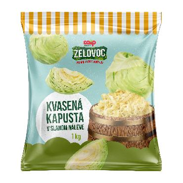 COOP Fermentirano zelje v slanici 1kg Zelovoc