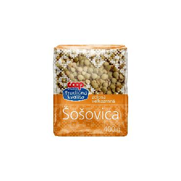 COOP Debelozrna leča 400g TK