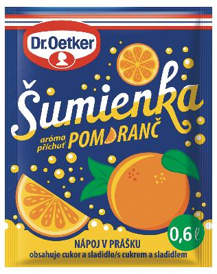 Šumeča pijača z okusom pomaranče 14 g