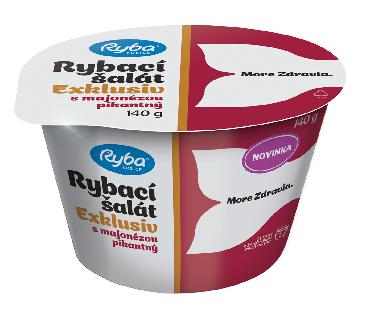 Ekskluzivna ribja solata s pikantno majonezo 140 g