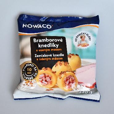 Krompirjevi cmoki s prekajenim mesom Nowaco 320g