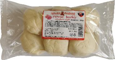 Parjene žemljice z jagodnim nadevom 360 g