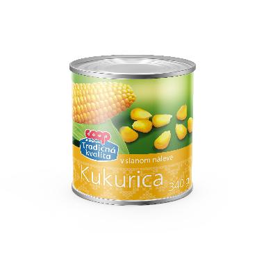 COOP Sterilizirana koruza 340g TK