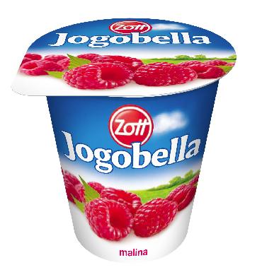 Jogurt Jogobella breskev, višnja, malina, gozdna jagoda 150 g