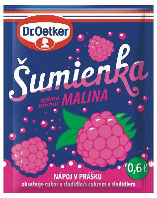 Šumeča pijača z okusom maline 14 g