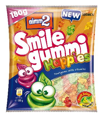Nimm2 Smilegummi bonboni Happies 180 g