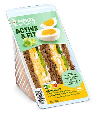 Sendvič z jajčnimi beljakovinami Active & Fit 200 g