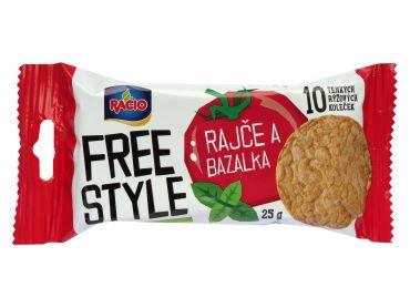 Racio kruh s paradižnikom in baziliko v prostem slogu 25 g