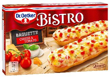 Bistro bagete s paradižnikom in sirom 250 g