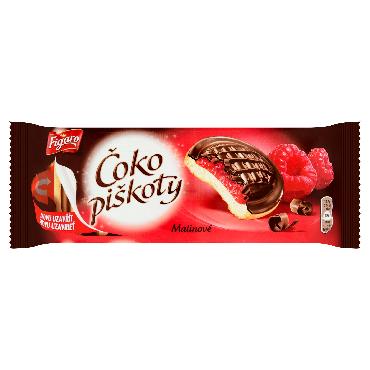 Figaro malinovo-čokoladni piškoti 147 g