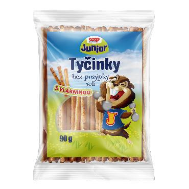 COOP Ploščice brez soli z vlakninami 90 g Junior
