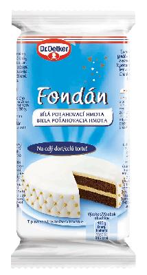Fondant, bela glazura 200 g