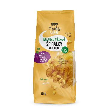 COOP Brezglutenske testeninske spirale 400 g TV