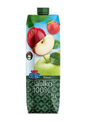 COOP Jabolčni sok 100% 1L TK