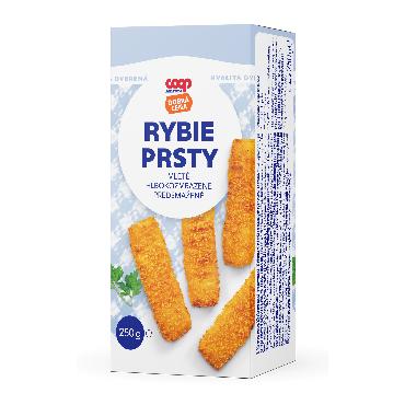 COOP Globoko zamrznjene mlete ribje palčke 250 g DC