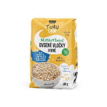 COOP brezglutenski ovseni kosmiči fini 500 g TV