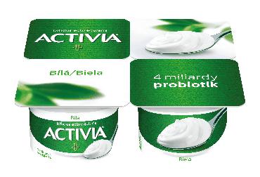 Jogurt Activia beli 4x120g
