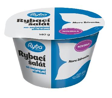 Ribja solata s slivami 140 g