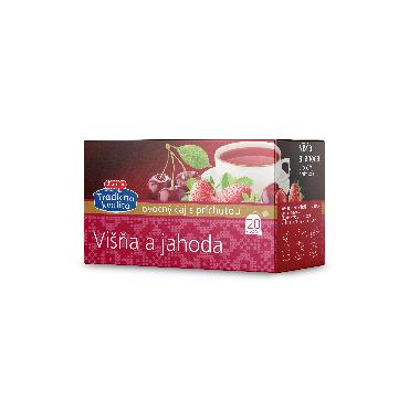 COOP Sadni čaj z okusom višnje in jagode 30g TK