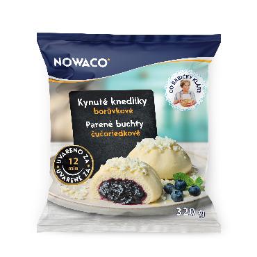 Parjene borovničeve žemljice. Nowaco 320 g